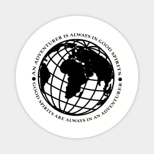 Adventurer Good Spirits (black print) Magnet